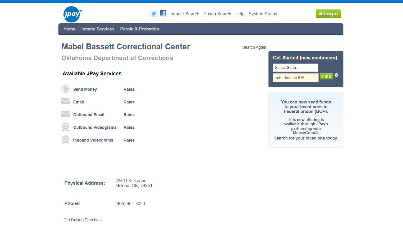 Mabel Bassett Correctional Center